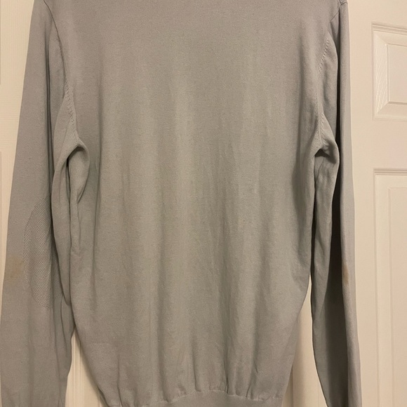 Massimo Dutti extrafine cotton Large V neck sweater 100% cotton - Picture 2 of 6